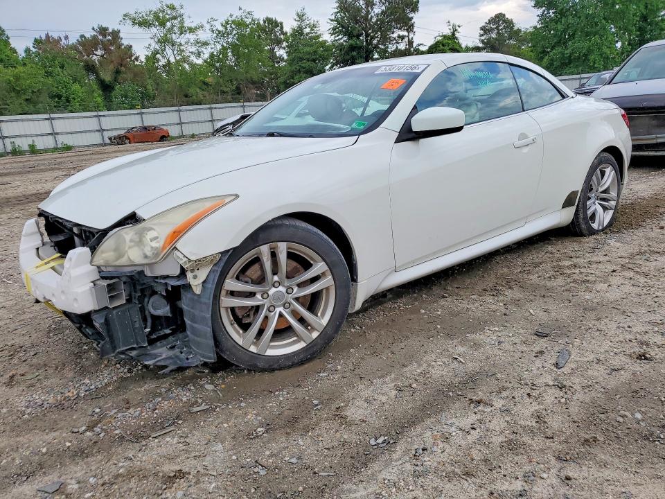 2009 Infiniti G37 Convertible მანქანა იყიდება აუქციონზე, vin: JNKCV66EX9M722312, აუქციონის ნომერი: 53810156