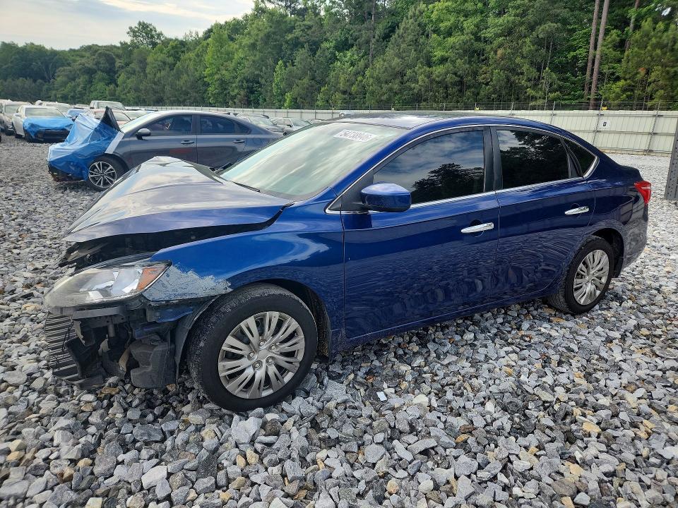 54738946 :رقم المزاد ، 3N1AB7AP8HY284002 vin ، 2017 Nissan Sentra مزاد بيع