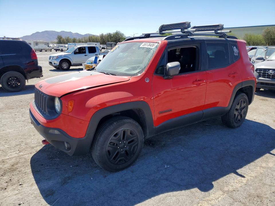 2018 Jeep Renegade მანქანა იყიდება აუქციონზე, vin: ZACCJBCB9JPG75473, აუქციონის ნომერი: 55178406
