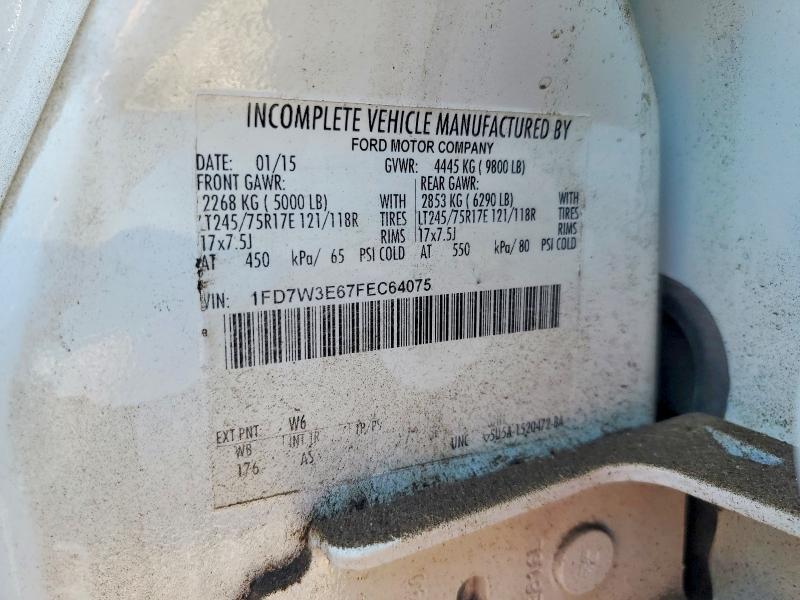 Продажа на аукционе авто 2015 Ford F350, vin: 1FD7W3E67FEC64075, номер лота: 55422816