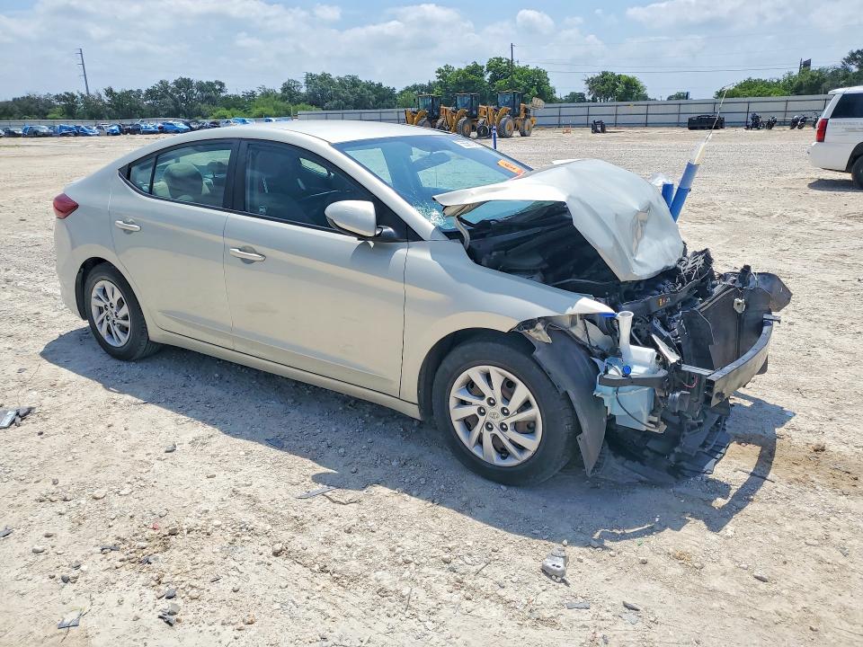 2017 Hyundai Elantra მანქანა იყიდება აუქციონზე, vin: KMHD74LF0HU398847, აუქციონის ნომერი: 55561236