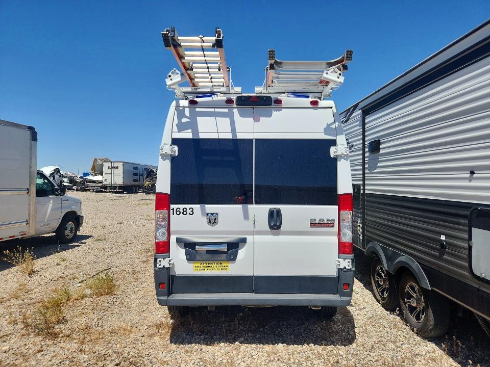 51578056 :رقم المزاد ، 3C6LRVCG8NE110406 vin ، 2022 Ram Promaster 2500 مزاد بيع
