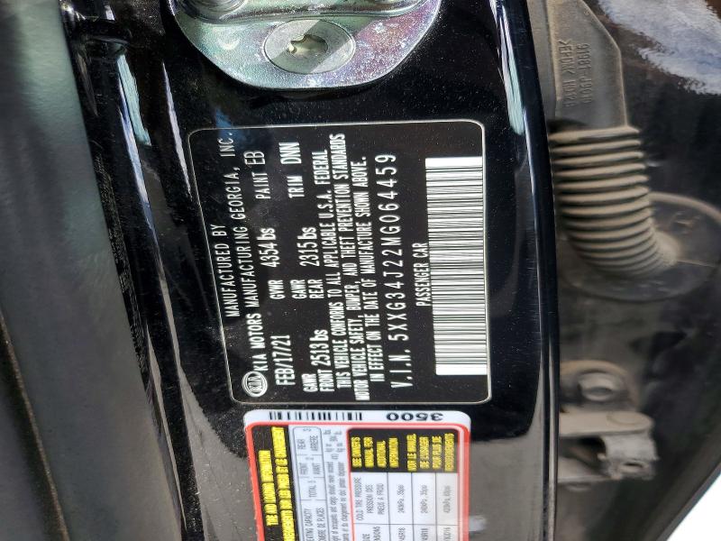 Продаж на аукціоні авто 2021 Kia K5, vin: 5XXG34J22MG064459, номер лоту: 52733646