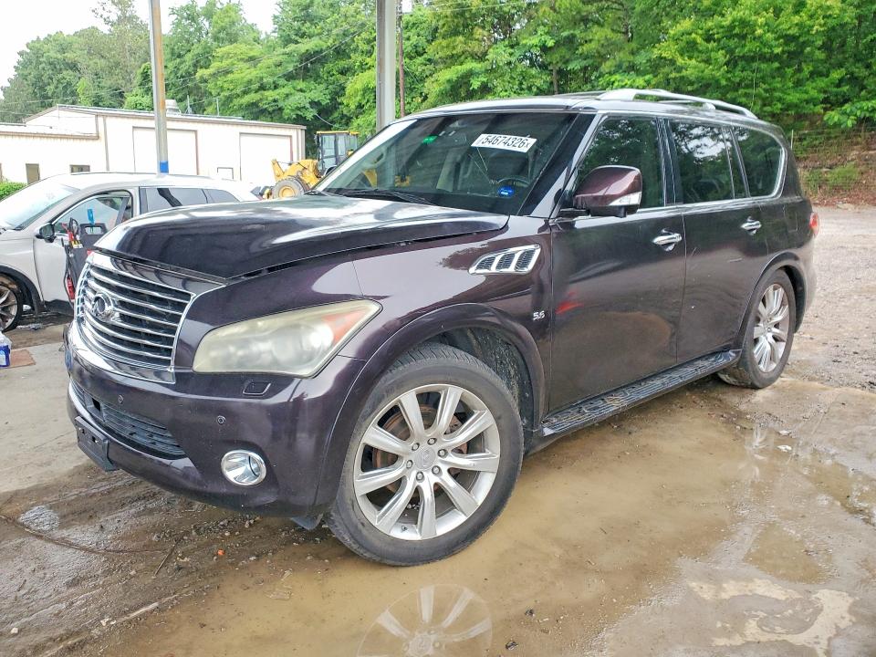 Aukcja sprzedaży 2014 Infiniti Qx80, vin: JN8AZ2NC0E9352589, numer aukcji: 54674326