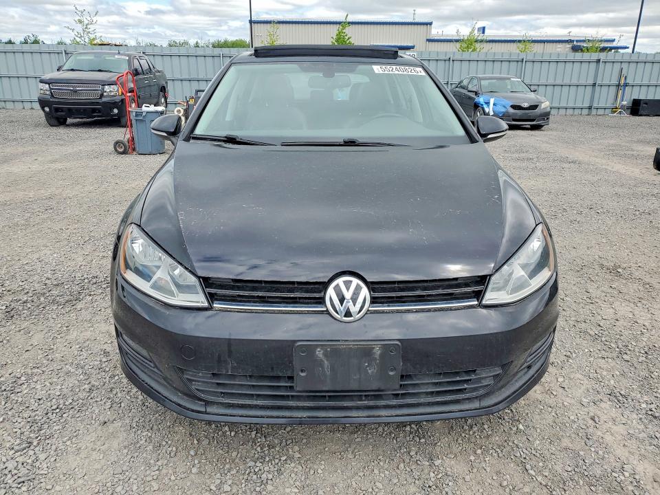 55240826 :رقم المزاد ، 3VWRA7AU3FM078497 vin ، 2015 Volkswagen Golf مزاد بيع