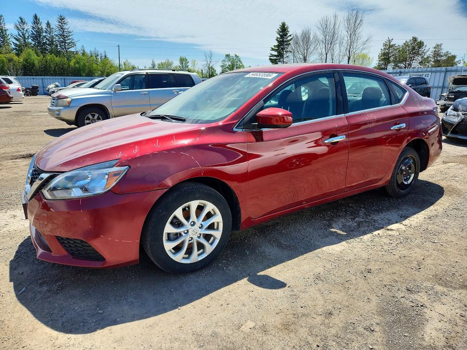Продажа на аукционе авто 2018 Nissan Sentra, vin: 3N1AB7AP0JY334168, номер лота: 54653596