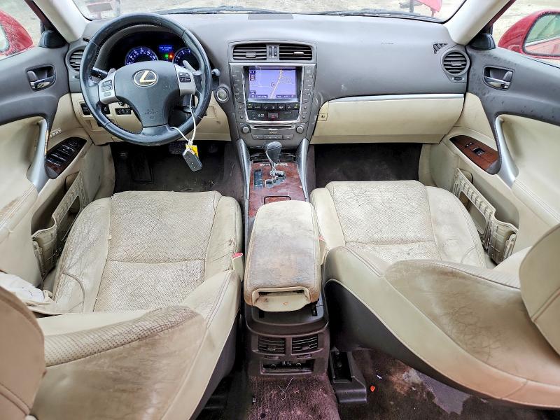Aukcja sprzedaży 2013 Lexus Is, vin: JTHCF5C28D5062565, numer aukcji: 58785286