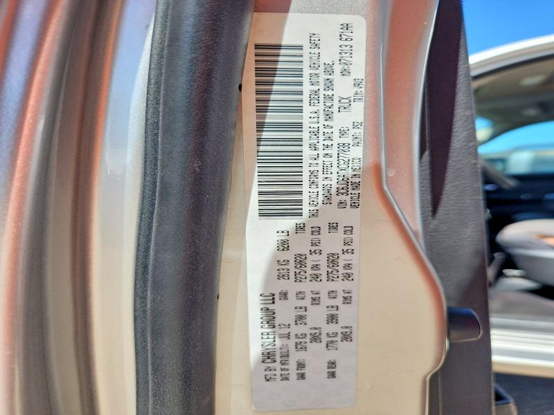 55049856 :رقم المزاد ، 3C6JD6ATXCG277038 vin ، 2012 Dodge Ram 1500 مزاد بيع