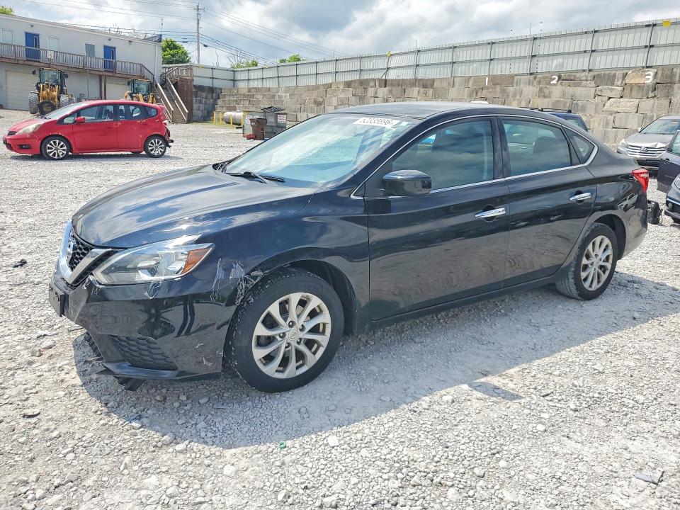 52335896 :رقم المزاد ، 3N1AB7AP4KL603772 vin ، 2019 Nissan Sentra مزاد بيع