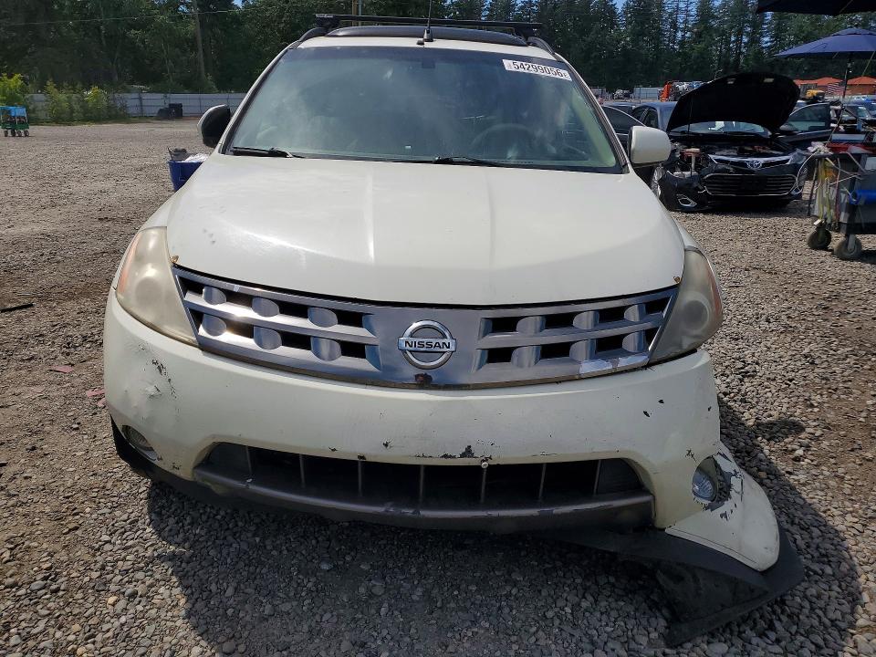 2003 Nissan Murano მანქანა იყიდება აუქციონზე, vin: JN8AZ08W53W224597, აუქციონის ნომერი: 54299056