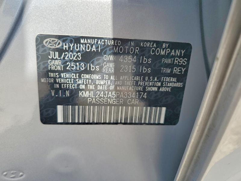 Aukcja sprzedaży 2023 Hyundai Sonata, vin: KMHL24JA5PA334174, numer aukcji: 55203206