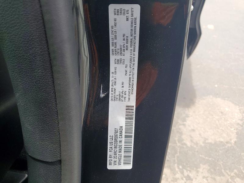 54969746 :رقم المزاد ، 2C4RC1BG3SR597927 vin ، 2025 Chrysler Pacifica مزاد بيع