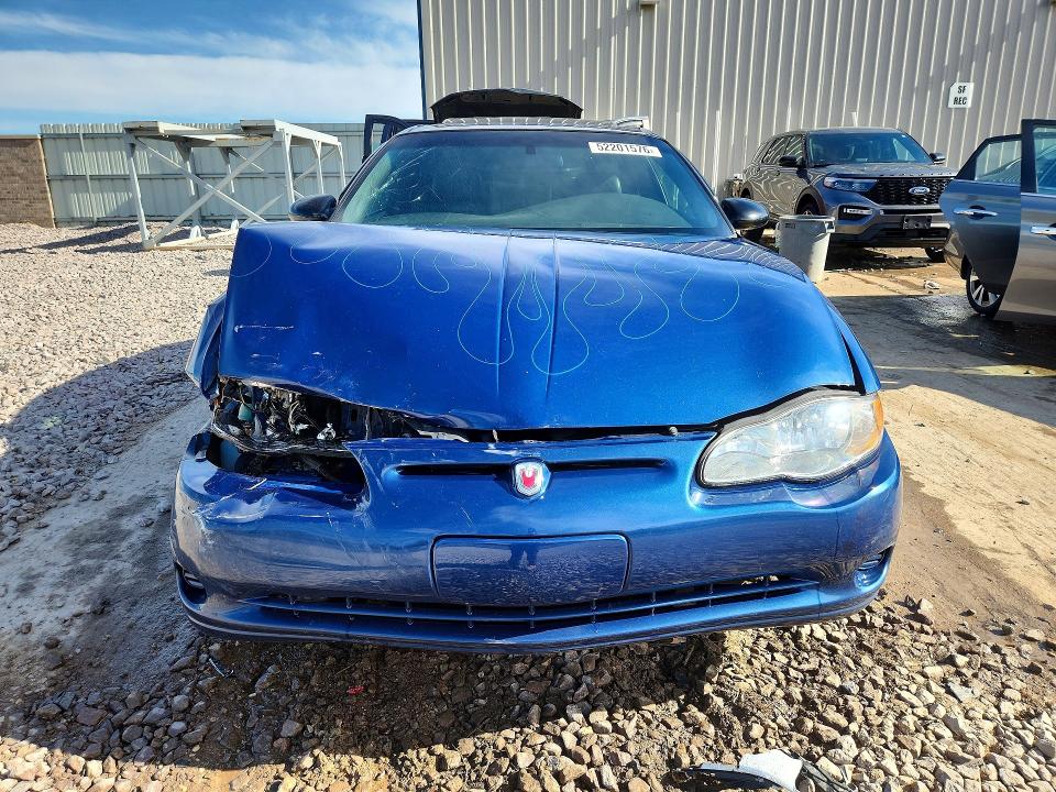 Продаж на аукціоні авто 2003 Chevrolet Monte Carlo, vin: 2G1WW12E739388547, номер лоту: 52201576