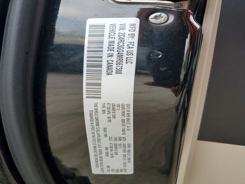 Продажа на аукционе авто 2021 Chrysler Pacifica, vin: 2C4RC3GG4MR567388, номер лота: 52373386