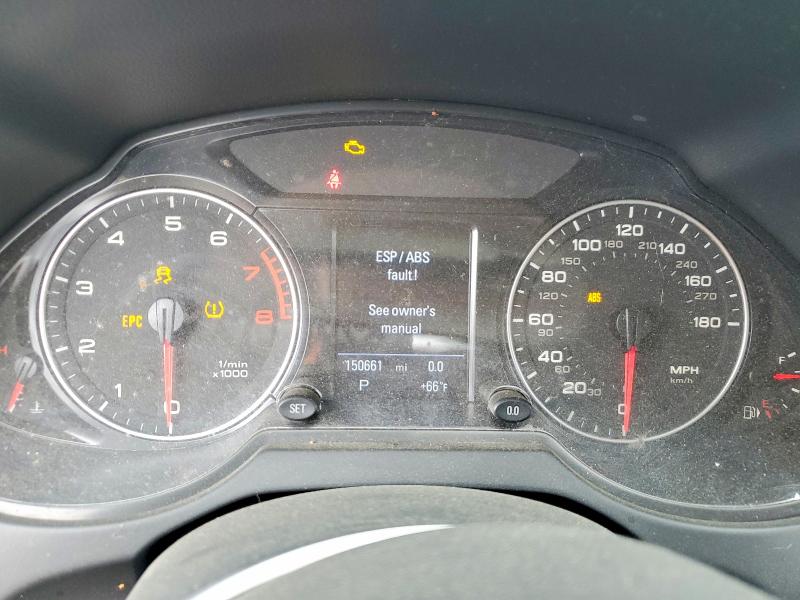 2010 Audi Q5 მანქანა იყიდება აუქციონზე, vin: WA1LKAFP3AA007483, აუქციონის ნომერი: 52967136