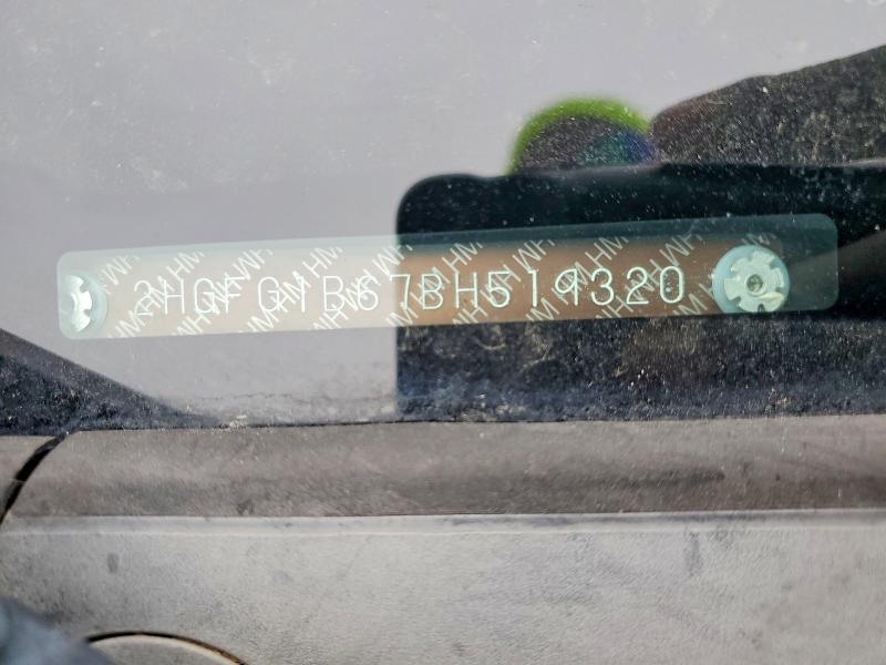 2011 Honda Civic მანქანა იყიდება აუქციონზე, vin: 2HGFG1B67BH519320, აუქციონის ნომერი: 52419916