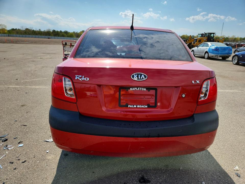 Auction sale of the 2008 Kia Rio, vin: KNADE123186307277, lot number: 53015596