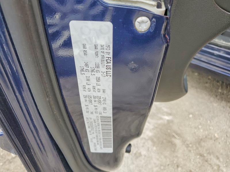 2017 Dodge Grand Caravan მანქანა იყიდება აუქციონზე, vin: 2C4RDGEG6HR726117, აუქციონის ნომერი: 55277416