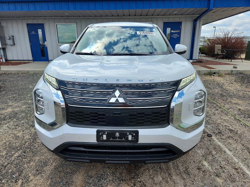 2022 Mitsubishi Outlander მანქანა იყიდება აუქციონზე, vin: JA4J4TA82NZ041595, აუქციონის ნომერი: 51846936