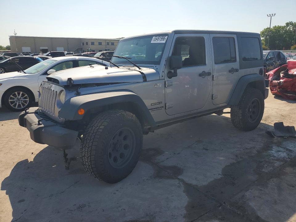 2014 Jeep Wrangler Unlimited მანქანა იყიდება აუქციონზე, vin: 1C4BJWDG1EL127345, აუქციონის ნომერი: 55491996