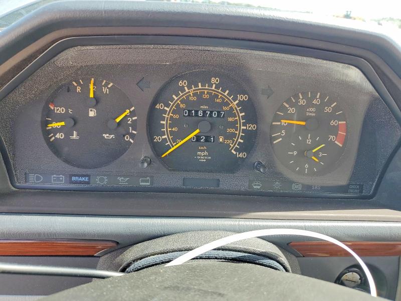 55384606 :رقم المزاد ، WDB1240231B744033 vin ، 1992 Mercedes-benz C-class 30 مزاد بيع