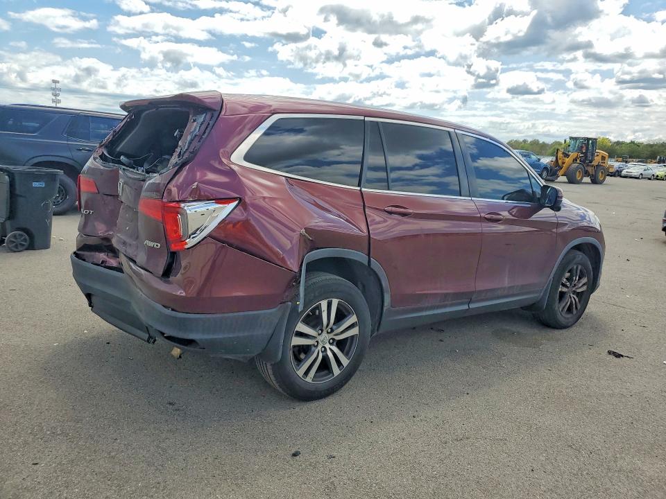 Продажа на аукционе авто 2018 Honda Pilot, vin: 5FNYF6H57JB024562, номер лота: 53564976