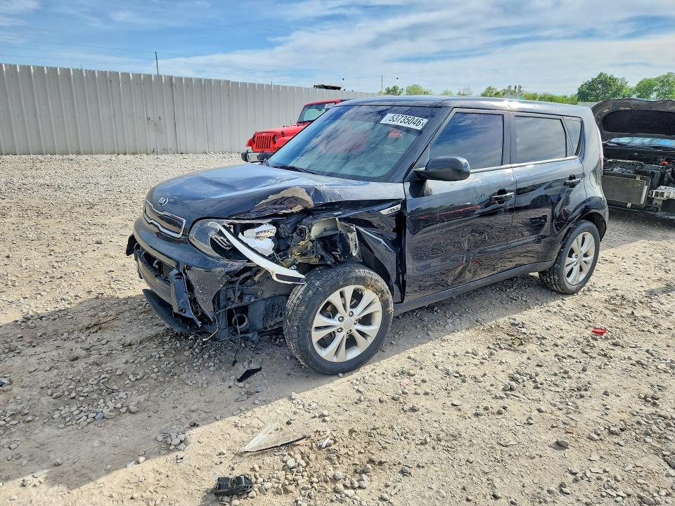 2016 Kia Soul მანქანა იყიდება აუქციონზე, vin: KNDJP3A52G7308722, აუქციონის ნომერი: 53735046