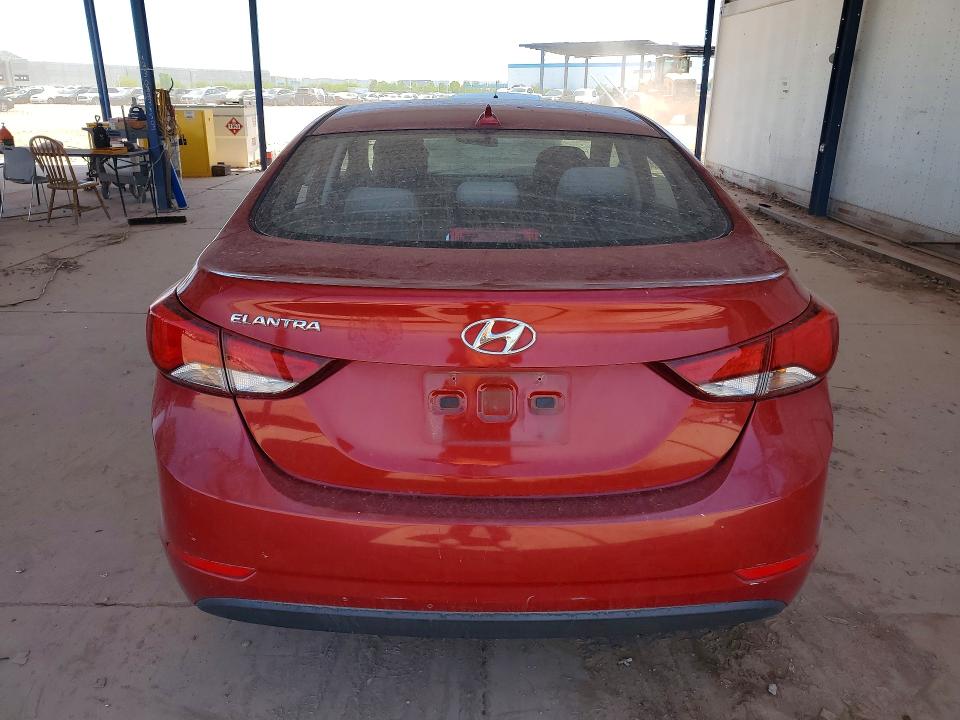 2016 Hyundai Elantra მანქანა იყიდება აუქციონზე, vin: KMHDH4AE5GU644989, აუქციონის ნომერი: 55010696