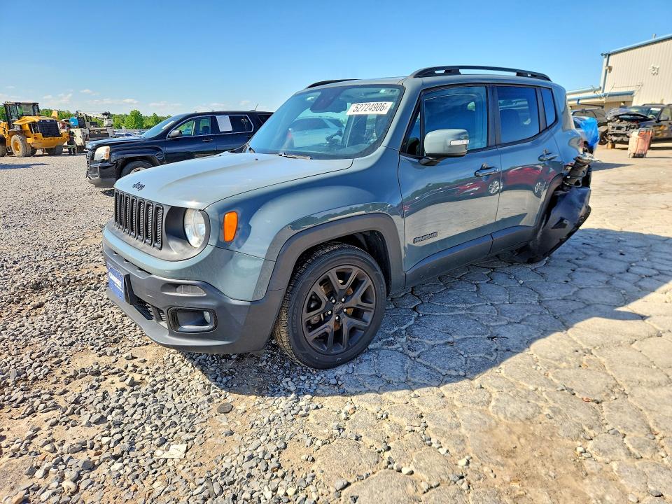 2017 Jeep Renegade მანქანა იყიდება აუქციონზე, vin: ZACCJABB9HPG64754, აუქციონის ნომერი: 52724906