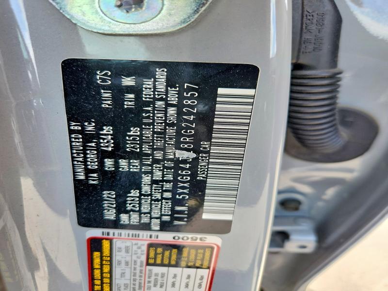 Продаж на аукціоні авто 2024 Kia K5, vin: 5XXG64J28RG242857, номер лоту: 52961026