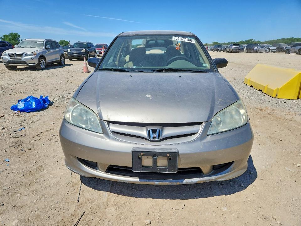 2004 Honda Civic მანქანა იყიდება აუქციონზე, vin: 1HGES16524L011418, აუქციონის ნომერი: 52377166