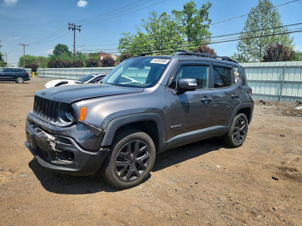 Продажа на аукционе авто 2018 Jeep Renegade, vin: ZACCJBBH6JPG92320, номер лота: 54283986