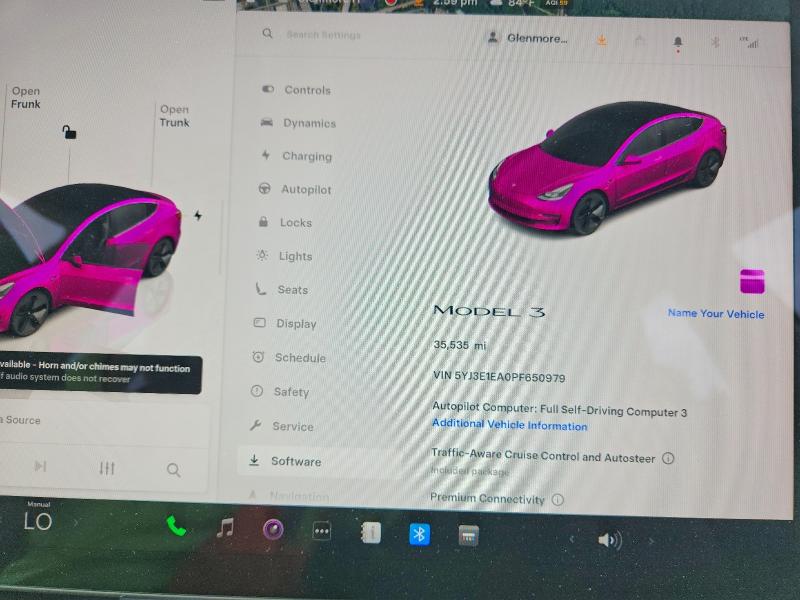 2023 Tesla Model 3 მანქანა იყიდება აუქციონზე, vin: 5YJ3E1EA0PF650979, აუქციონის ნომერი: 55183086