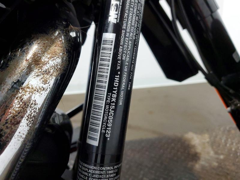 Aukcja sprzedaży 2018 Harley-davidson Flhcs, vin: 1HD1YBK15JC059123, numer aukcji: 54423896
