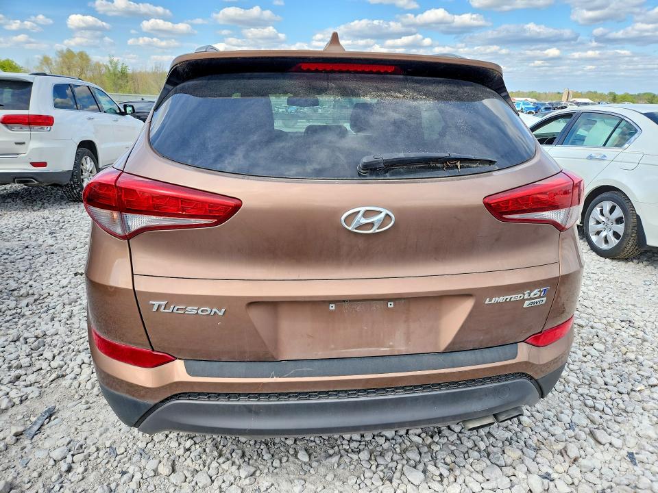 52435006 :رقم المزاد ، KM8J3CA20GU122305 vin ، 2016 Hyundai Tucson مزاد بيع