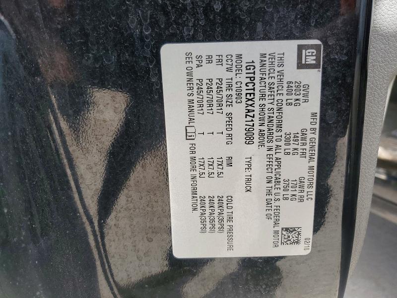 Aukcja sprzedaży 2010 Gmc Sierra, vin: 1GTPCTEXXAZ179089, numer aukcji: 52680506