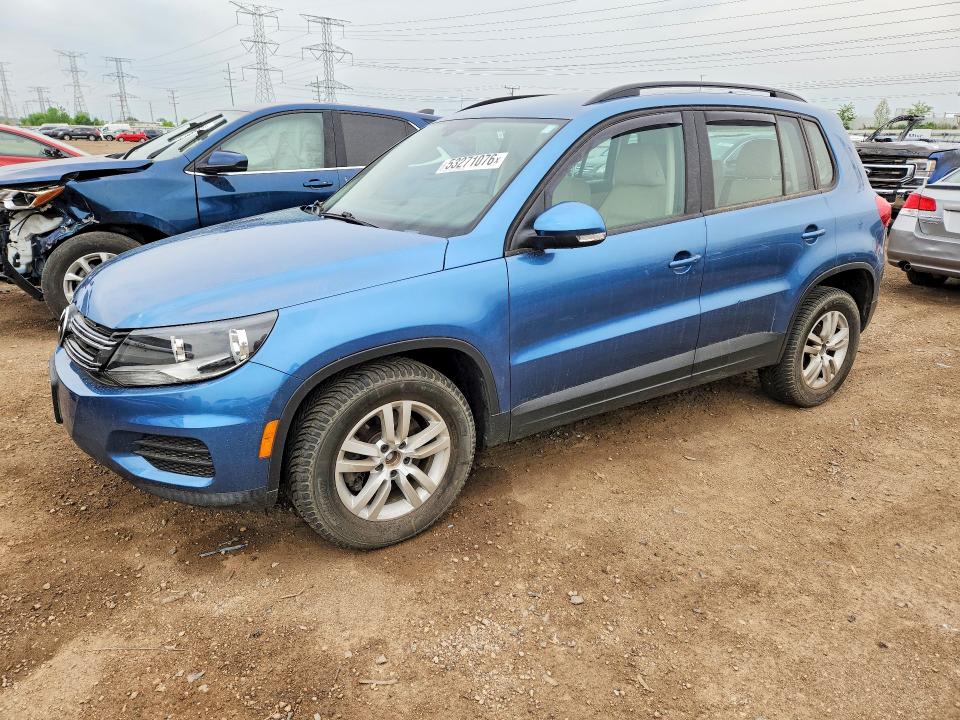 Продажа на аукционе авто 2017 Volkswagen Tiguan, vin: WVGBV7AX9HK030561, номер лота: 53271076