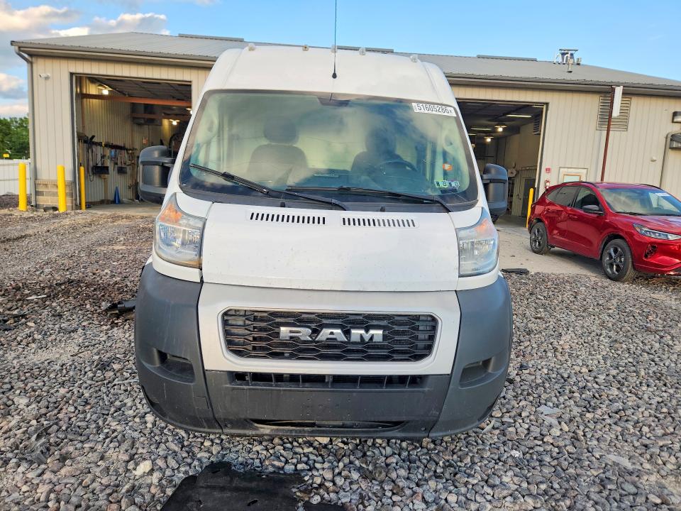 51605286 :رقم المزاد ، 3C6TRVCG4KE539909 vin ، 2019 Ram Promaster 2500 مزاد بيع