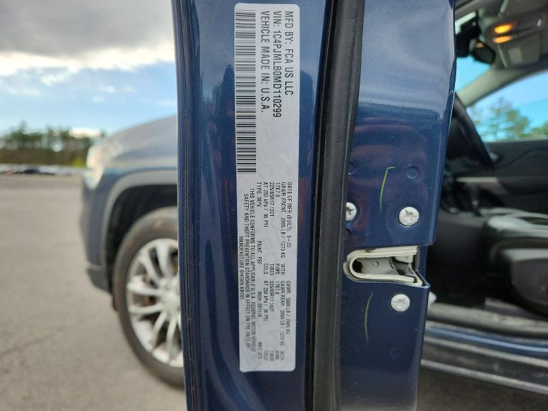 Продаж на аукціоні авто 2021 Jeep Cherokee, vin: 1C4PJMLB0MD110299, номер лоту: 53311586