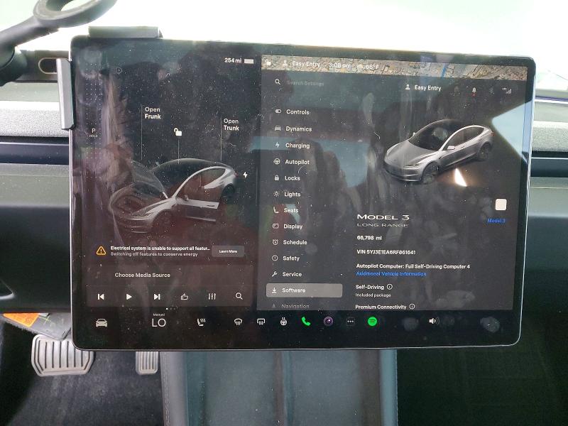 Продажа на аукционе авто 2024 Tesla Model 3, vin: 5YJ3E1EA6RF861641, номер лота: 52261106