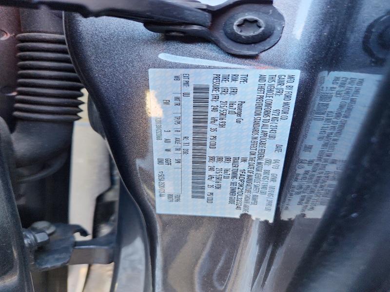 Продажа на аукционе авто 2013 Ford Focus, vin: 1FADP3K21DL323240, номер лота: 54972976
