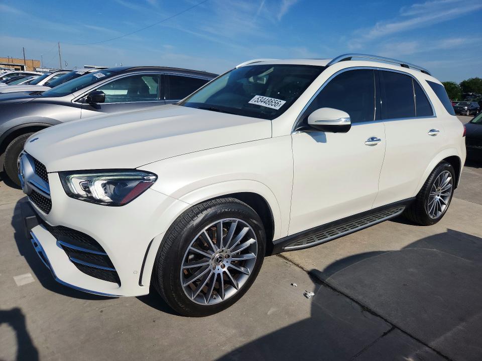 53448656 :رقم المزاد ، 4JGFB4KB3LA105636 vin ، 2020 Mercedes-benz Gle مزاد بيع