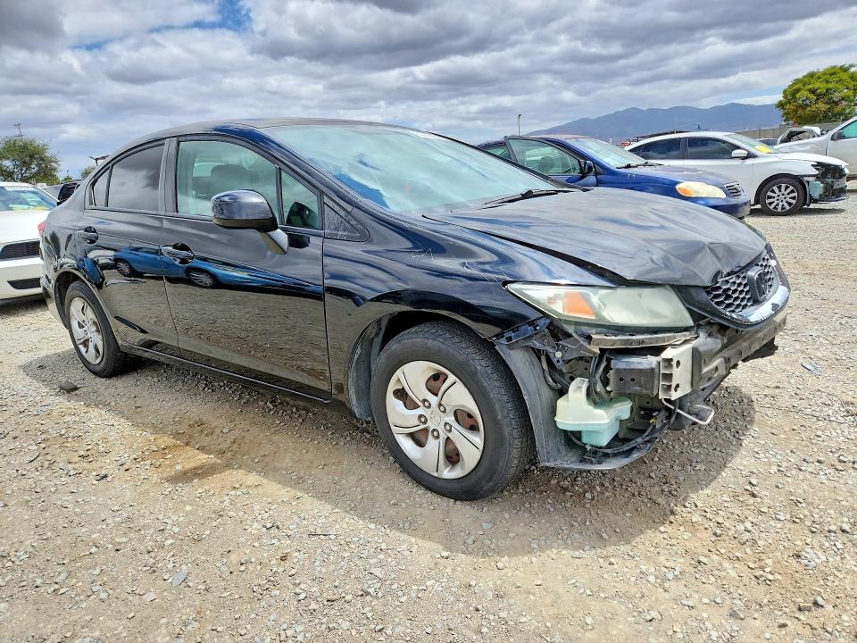 55224246 :رقم المزاد ، 19XFB2F51DE212261 vin ، 2013 Honda Civic Lx مزاد بيع