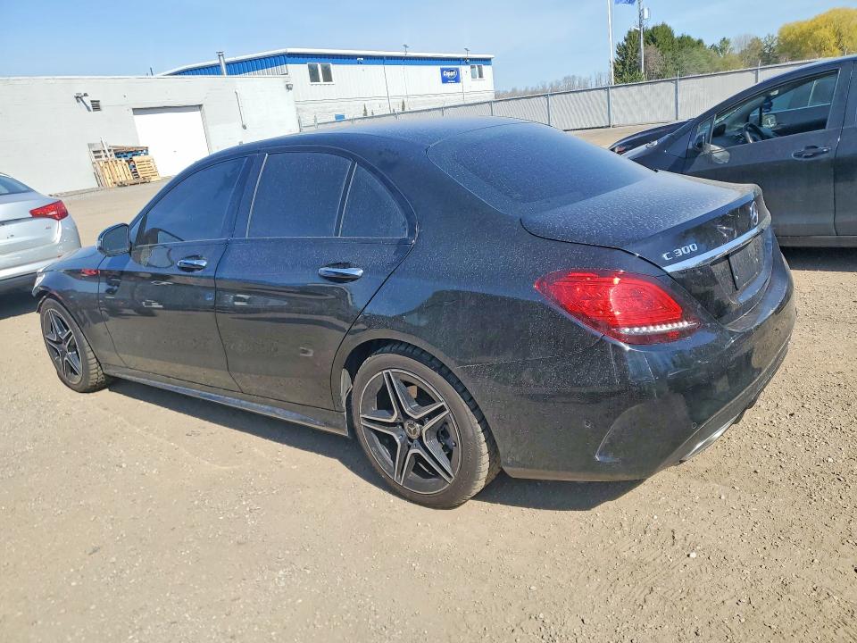52222446 :رقم المزاد ، 55SWF8EB1KU297042 vin ، 2019 Mercedes-benz C مزاد بيع