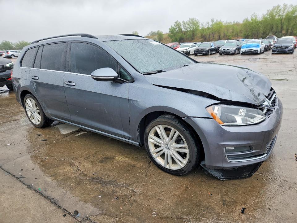 2015 Volkswagen Golf Sportwagen მანქანა იყიდება აუქციონზე, vin: 3VWCA7AU1FM520392, აუქციონის ნომერი: 53777466