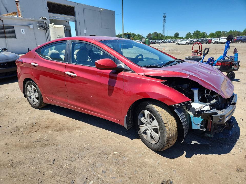 2016 Hyundai Elantra მანქანა იყიდება აუქციონზე, vin: 5NPDH4AE8GH752828, აუქციონის ნომერი: 55093336