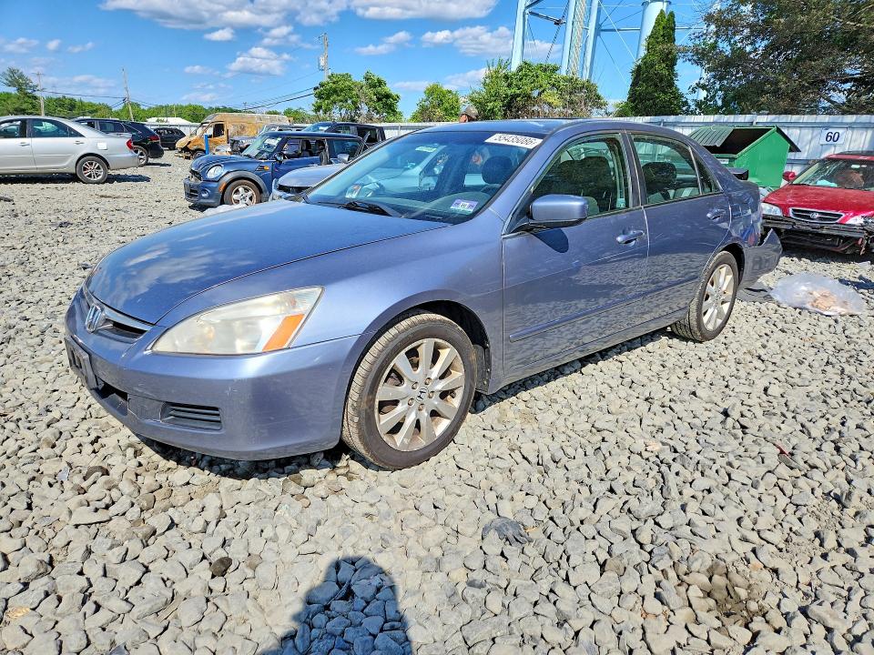 2007 Honda Accord მანქანა იყიდება აუქციონზე, vin: 1HGCM66517A059474, აუქციონის ნომერი: 55435086