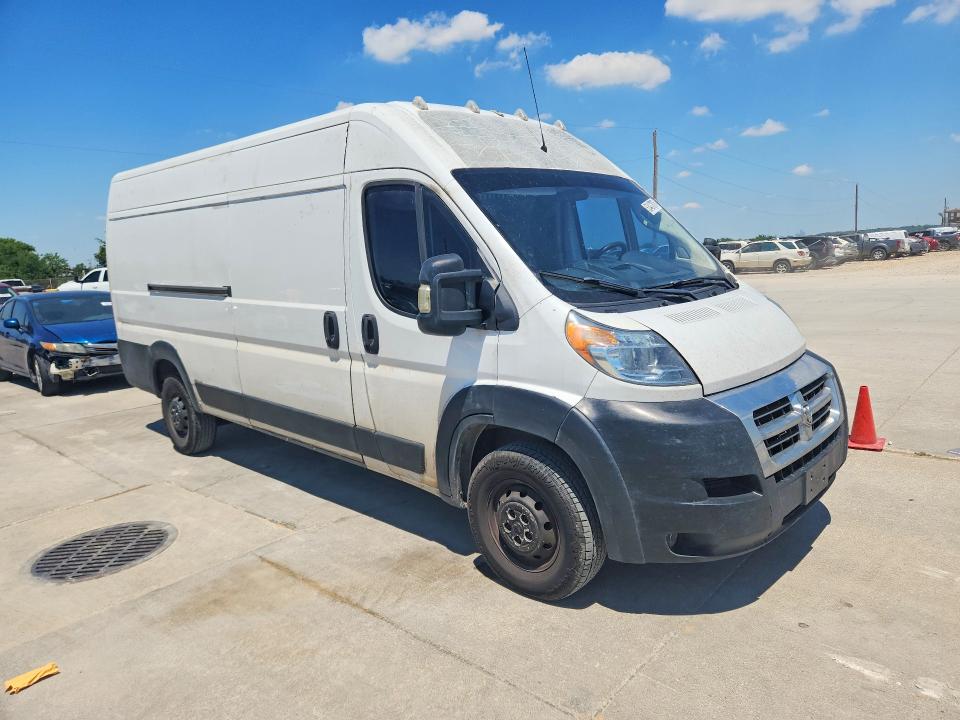 2018 Ram Promaster 3500 მანქანა იყიდება აუქციონზე, vin: 3C6URVJG9JE119892, აუქციონის ნომერი: 53437876