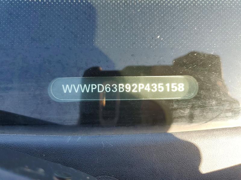 Aukcja sprzedaży 2002 Volkswagen Passat, vin: WVWPD63B92P435158, numer aukcji: 51447786