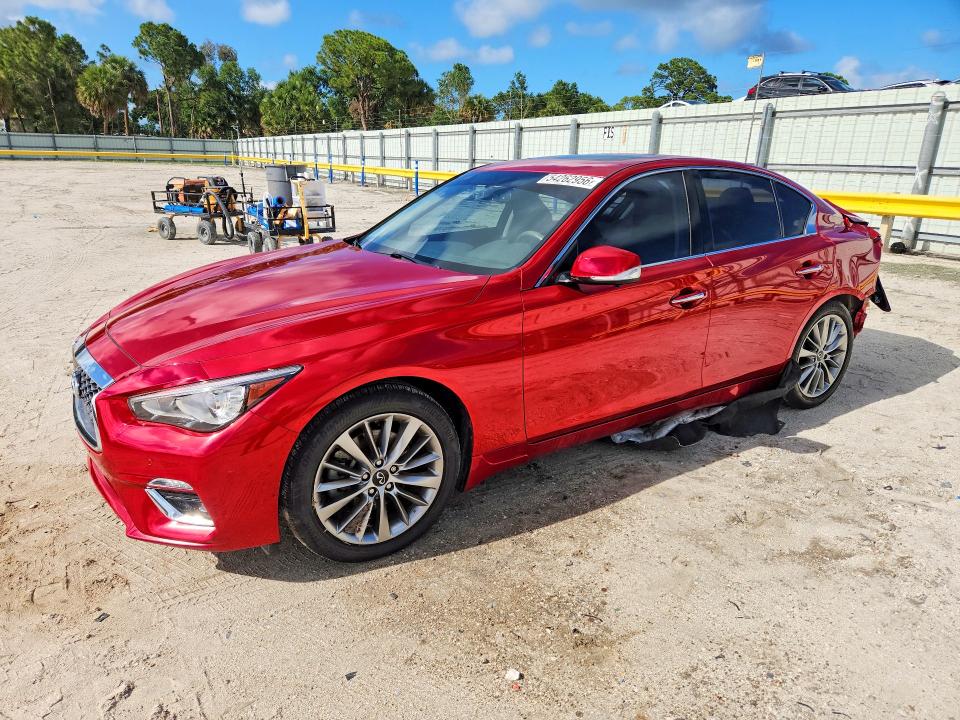 Продажа на аукционе авто 2022 Infiniti Q50, vin: JN1EV7BP9NM311231, номер лота: 54262956